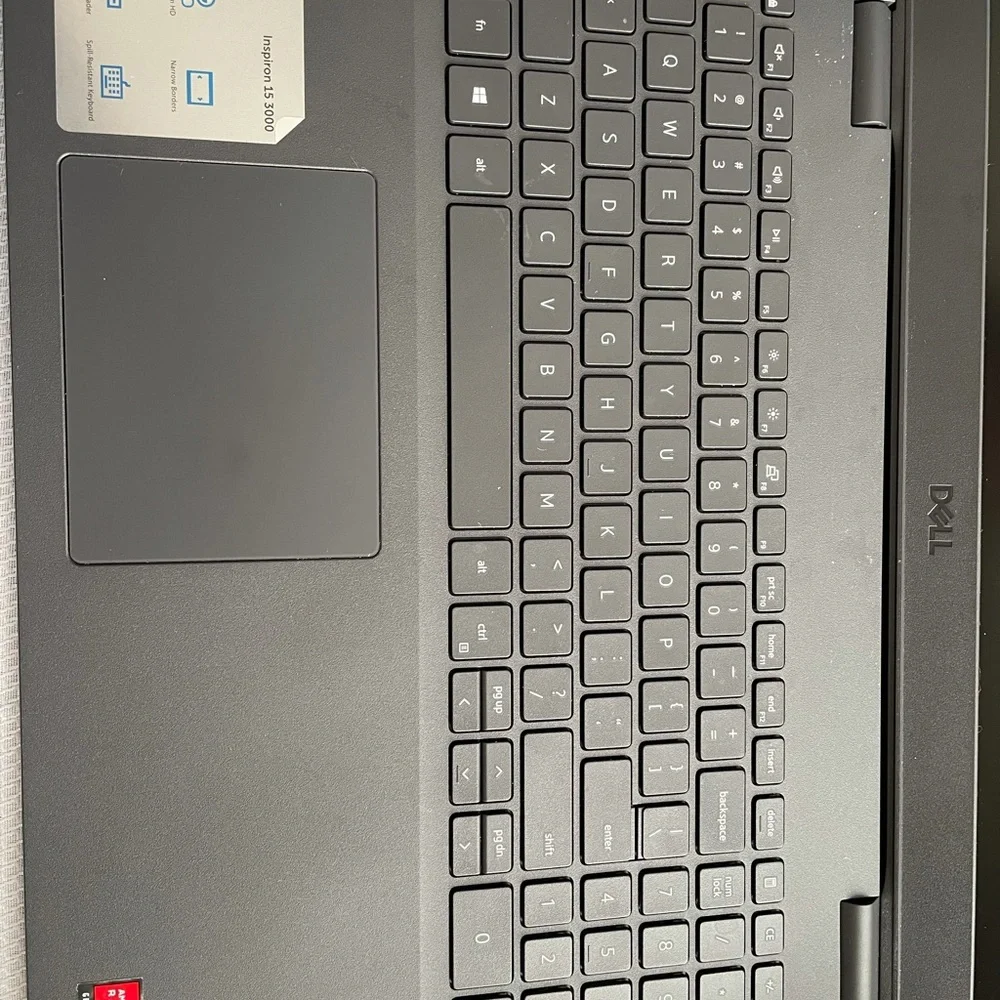 Laptop, DELL: Inspiron 3505, Grey